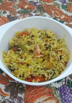 A picture of Veg Biryani.