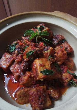 Foto resep Oseng tempe peda kemangi