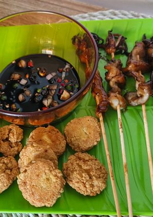 Foto resep Sate cumi simple