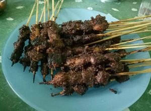 Foto resep Sate Sapi Pedas Bumbu Matang
