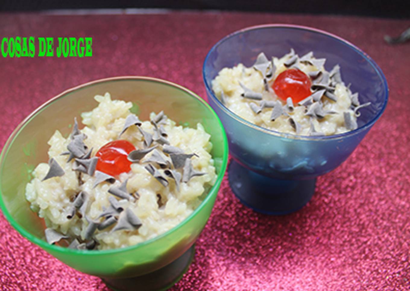 Arroz con leche de almendras