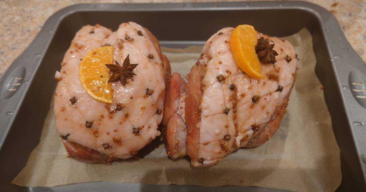 Best Xmas Gammon Joint Recipe by Kipp Clark Cookpad