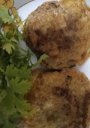 A picture of Shami kabab.