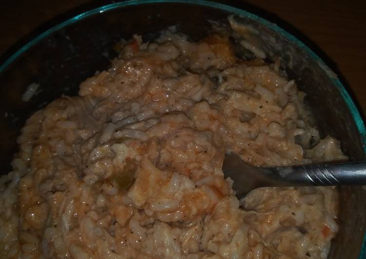 Recipe of Quick Creamy tex~mex chicken n rice