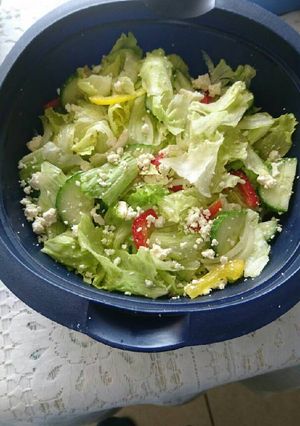 A picture of Fresh Greek salad.