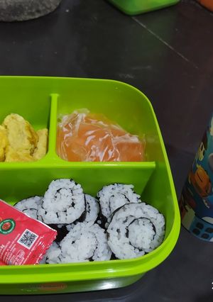Foto resep Bekal anak sushi homemade