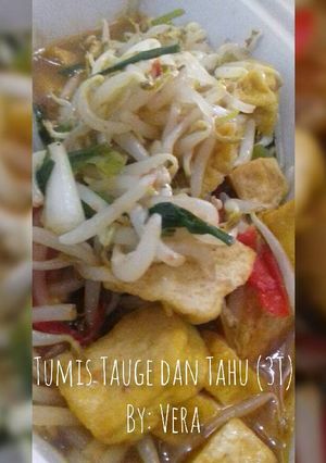Foto resep Tumis Tauge dan Tahu (3T)