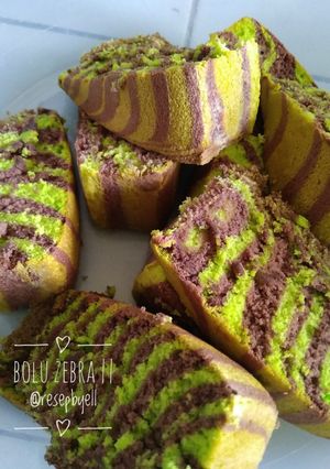 Foto resep Bolu Zebra