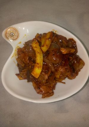 A picture of Pallipalayam chicken.