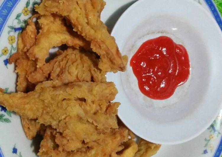 Cara Gampang Membuat Jamur crispy, Lezat