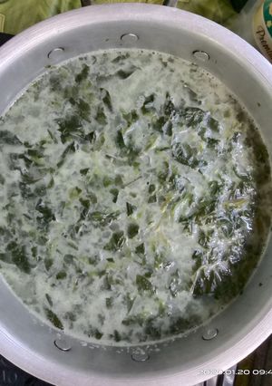 Foto resep Sayur bobor daun singkong