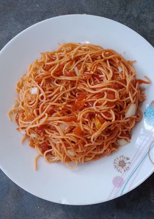 Une photo de Spaghetti 🍝