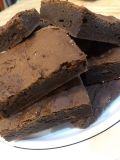 Una foto de Brownies Veganos
