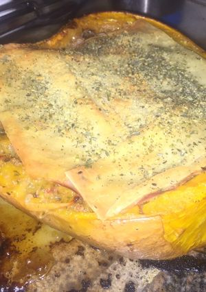 Una foto de 🔶 Calabaza rellena, súper fácil y muy rica!!