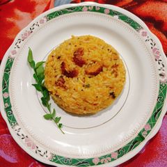 A picture of Pongal - South Indian Breakfast.