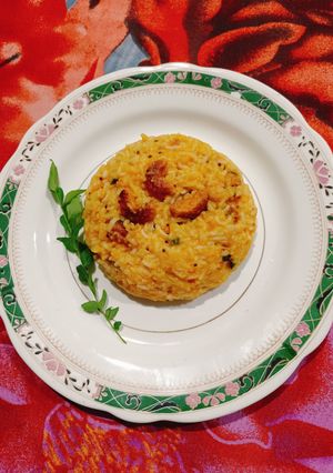 A picture of Pongal - South Indian Breakfast.