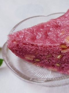 Hình của món Bánh KHOAI LANG tím hấp.
