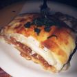 Lasaña casera para navidad