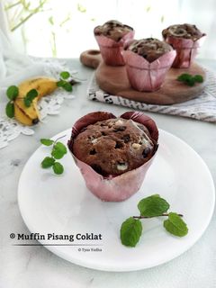 Foto resep Muffin Pisang Coklat