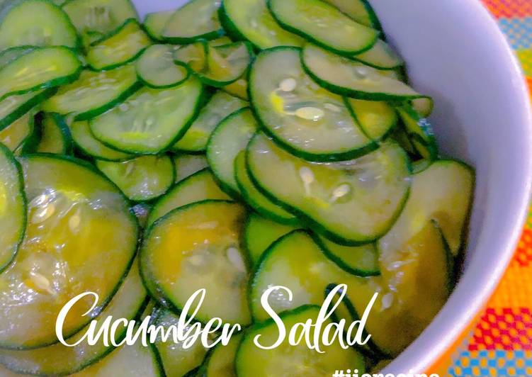 Resep Asian Cucumber Salad Oleh Jio Cookpad