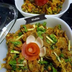 A picture of Mutton karahi.