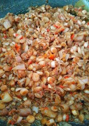 Foto resep Sambel kecombrang baby cumi pedas
