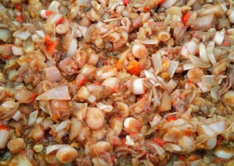 Sambel kecombrang baby cumi pedas