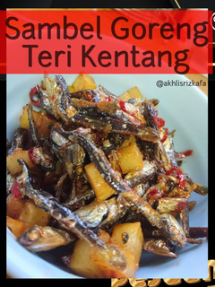 Foto resep Sambel Goreng Teri Kentang