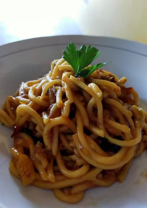 Foto resep Spaghetti Jawa MPASI 1+