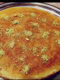 Nabulsi Kanafeh with Cream (Rough Style)