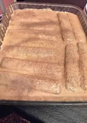 Una foto de Tiramisú de Dulce de Leche