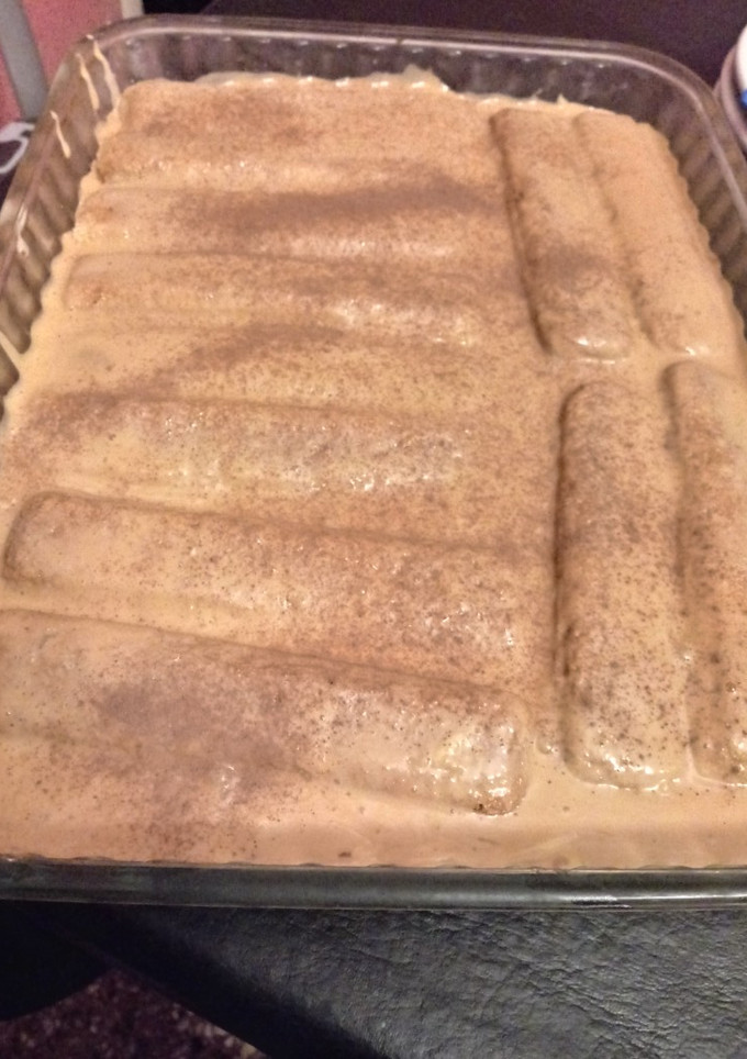 Una foto de Tiramisú de Dulce de Leche