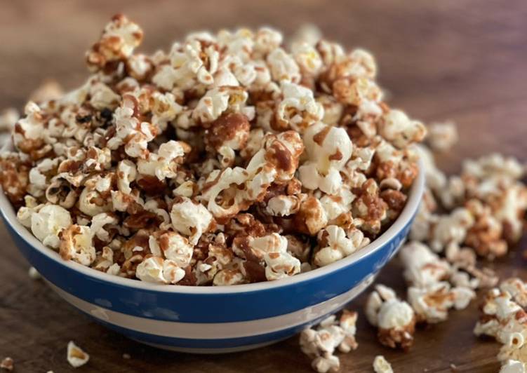 Easiest Way to Make Favorite Caramel popcorn