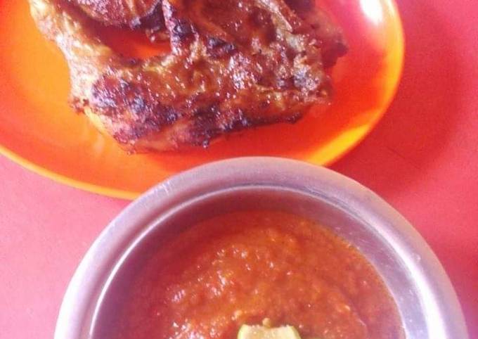 Ayam Bakar bumbu padang 🍗