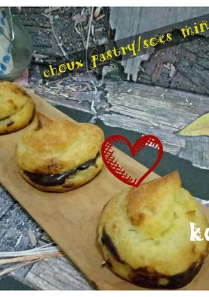 Foto resep Choux pastry/soes mini