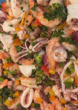 Una foto de Salpicón de mariscos