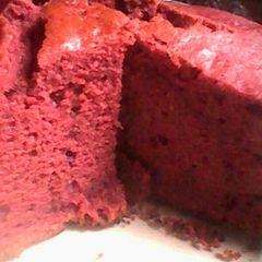 A picture of Red velvet cake.