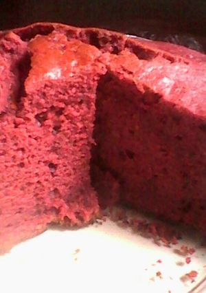 A picture of Red velvet cake.