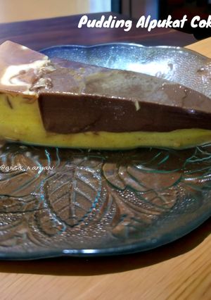 Foto resep Pudding Alpukat Coklat (Alpucok)