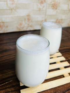 A picture of Sweet potato and coconut milk.