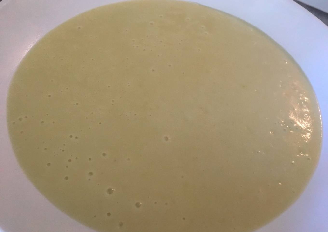 Puré de calabacín thermomix