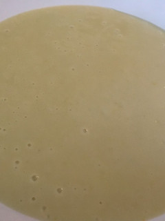 Una foto de Puré de calabacín thermomix