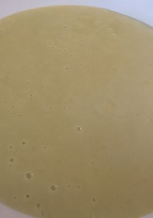 Una foto de Puré de calabacín thermomix