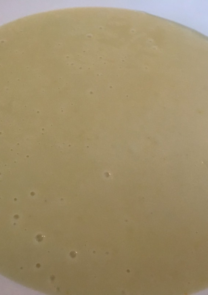 Una foto de Puré de calabacín thermomix