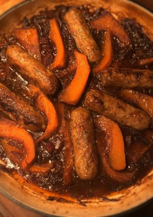 A picture of Quick Sausage Casserole.