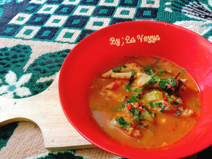 Easy Steps to Prepare Recipes Sup pokcoy ceker pedas saos teriyaki the Can Spoil the Tongue Make You Drink.