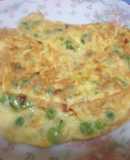Omellette de arvejas