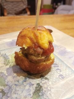Φωτογραφία της συνταγής Σαν corn dog με σουβλάκι