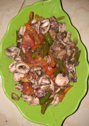 Foto resep Cumi Cabe Ijo