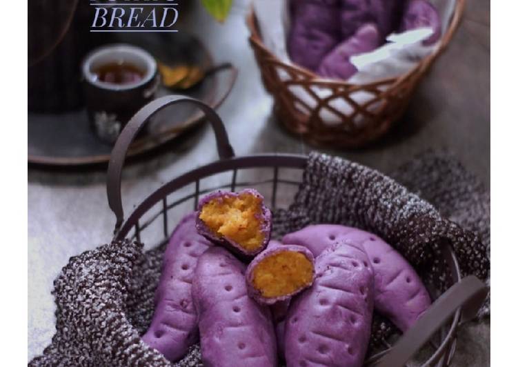 Langkah Mudah untuk Membuat GOGUMA PPANG/KOREAN SWEET POTATO BREAD 🍠🍠 Anti Gagal